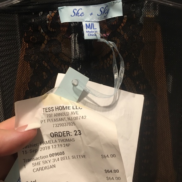 She & Sky Cardigan - Picture 3 of 3